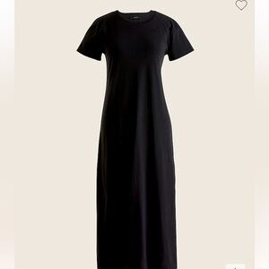 Black J Crew T-shirt dress